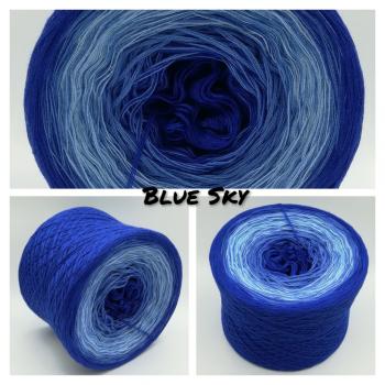 (0,022€/Meter) Blue Sky 4-fädig